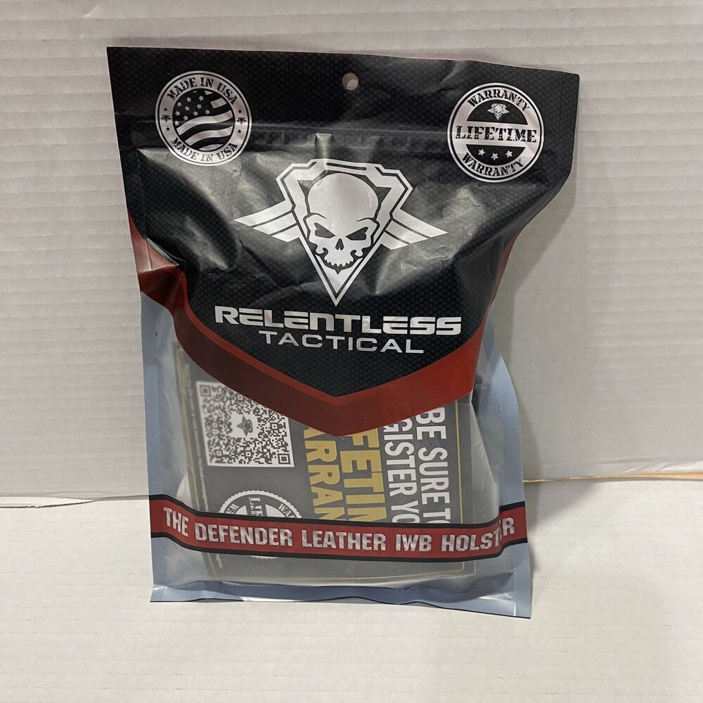 Relentless Tactical Defender Holster Black- Right Handed- 1911